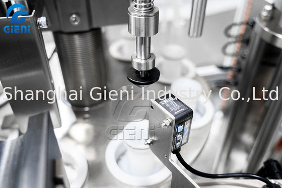 SUS316L 2400pcs / H Sirkulasi Air Mesin Pengisian Tabung Kosmetik