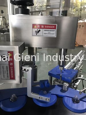 Mesin Capping Mengisi Cat Kuku 45pcs / Min Dengan 2 Nozel