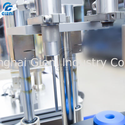 AC220V 50pcs / Min Peralatan Pengisian Cat Kuku Kontrol PLC