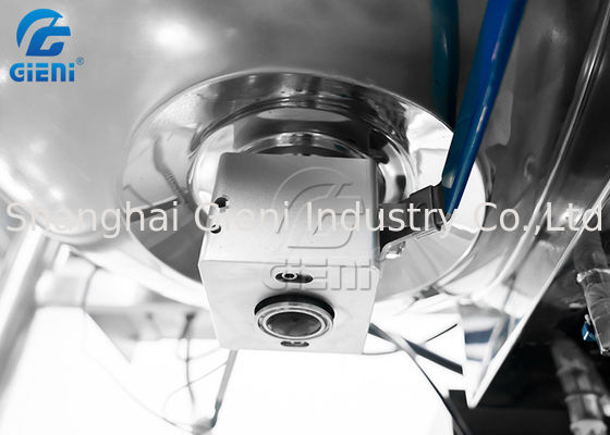 Tangki Peleburan Lipstik 300L 60rpm Dengan Mixer Lapisan Ganda