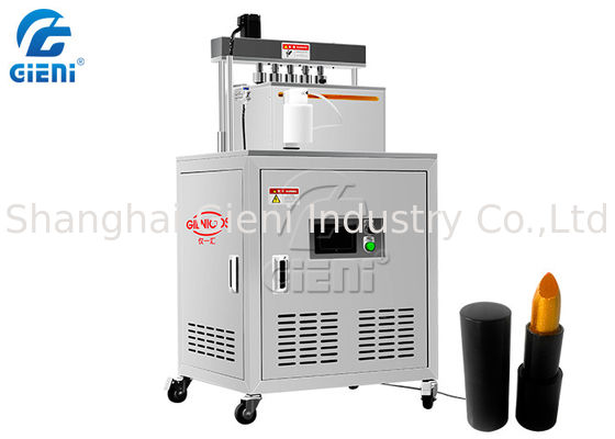2000pcs / H Glitter Powder Penyemprotan Lipstik Filling Machine Dilepas Kanvas