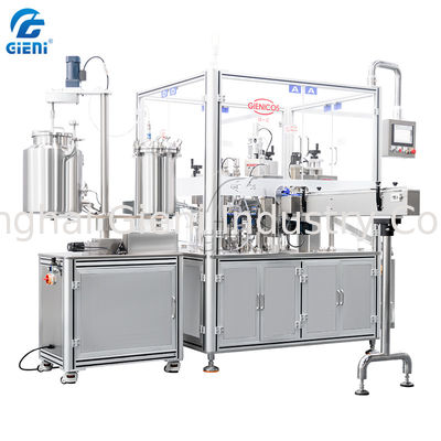 60 pcs/Min Penuh Otomatis Rotary Type Lip Gloss Tube Filling Machine