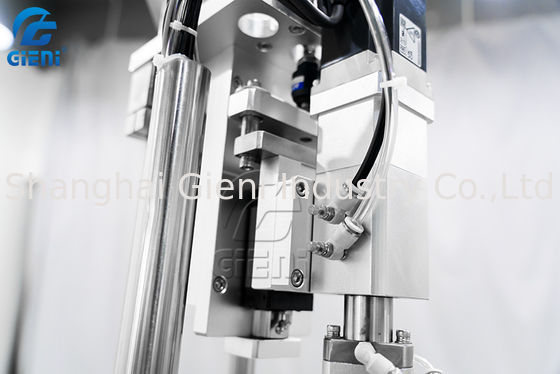 1-100ML Single Nozzle Rotary Type Mascara Filling Machine 30PCS/M Dengan 2 Tangki