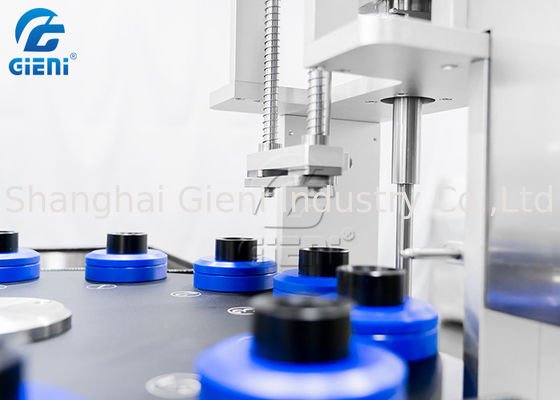 1-100ML Single Nozzle Rotary Type Mascara Filling Machine 30PCS/M Dengan 2 Tangki