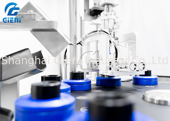 1-10ML Mesin Pengisi Kosmetik 1 Nozzle Rotary 35pcs / Min Mesin Penyegel Tabung Kosmetik