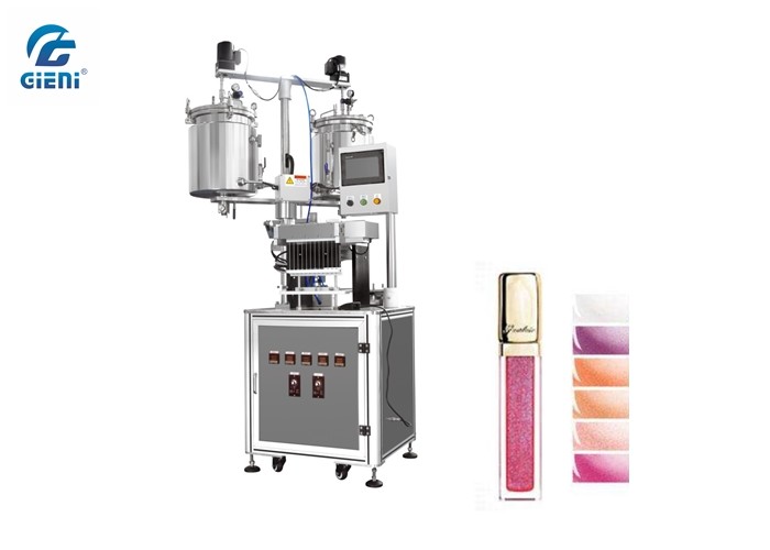 12 Nozel Lip Gloss Filling Machine untuk Bahan Glitter Powder