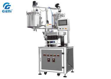 Harga yang bagus 12 Nozel Lipstick Filling Machine dengan 20L Double Heating Tanks on line