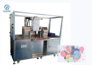 Harga yang bagus Tekanan Adjustable Mesin Press Kosmetik Powder Dengan Glass Cover on line
