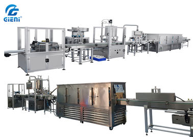 Harga yang bagus Profesional Chapstick / Lip Balm Filling Machine Dengan Auto Cap Loading Dan Capping on line