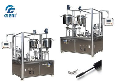 Harga yang bagus Mascara Brush Semi Automatic Filling Machine Dengan Dua Nozzels on line