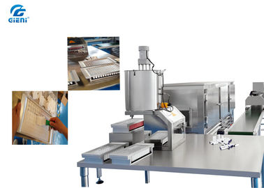 Harga yang bagus Manual Lipstick Filling Machine Satu Nozzle Dengan Cetakan Multi Rongga on line