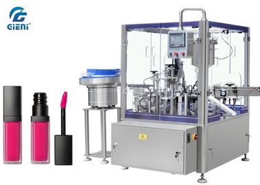 Harga yang bagus Jenis Piston Automatic Lip Gloss Filling Machine 1-30ml Volume Dengan Garansi 1 Tahun on line