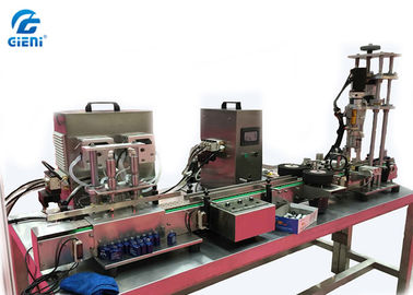 Harga yang bagus Multi-Fungsional Pompa Peristaltik Nail Polish Filling Machine Dengan 20-30bpm Output on line