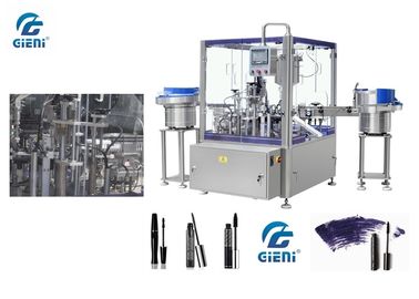 Harga yang bagus Full-Auto Mascara Paste Filling Machine Dengan Deteksi Photoelectric on line