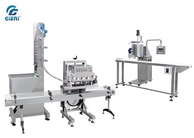 Harga yang bagus Spindle Type Jar Filling Machine SUS304 Untuk Vaseline Garansi 1 Tahun on line