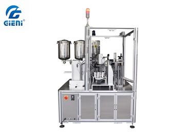 Harga yang bagus Otomatis Mascara Mengisi Dan Capping Machine / Lip Gloss Filling Machine on line