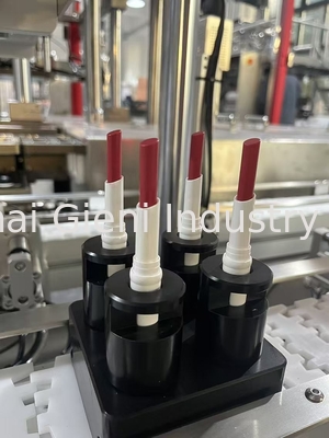 Harga yang bagus 20L Tangki Volume Mesin Pengisi Lipstick untuk Lipstick Bulk 2 Nozzles dan bahan pengisi on line