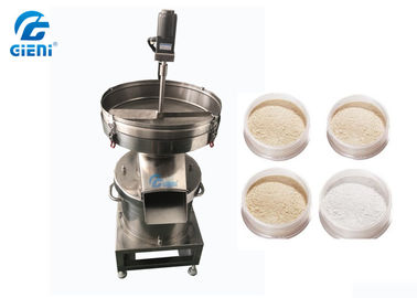 Harga yang bagus Mesin Pengayak Serbuk Operasional Mudah Untuk Eyeshadow Kosmetik on line