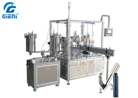 20L Tank 14ml Rotary Mascara Filling Capping Machine
