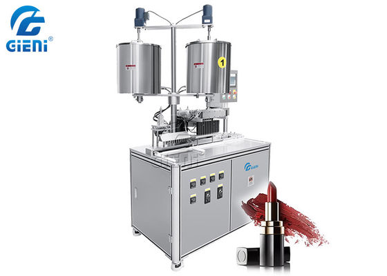 Mesin Pengisian Lipstik 8kw Metal Mold 10 Nozel