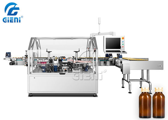 Mesin Pelabelan Kosmetik Rotary 400 / Min Kimia