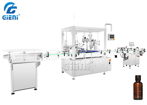 Harga yang bagus Mesin Pengisian Rotary Botol Penetes Kosmetik PLC on line