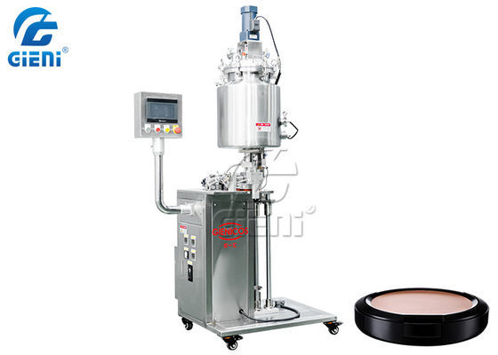 Harga yang bagus Piston Filler Tank Lifting Mesin Press Serbuk Kosmetik on line