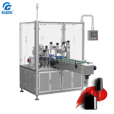 AC220V 50pcs / Min Peralatan Pengisian Cat Kuku Kontrol PLC