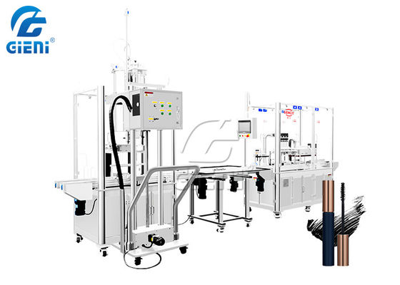 Harga yang bagus SUS304 12 Nozel Pengisi Maskara Kecepatan Tinggi Didorong Otomatis on line