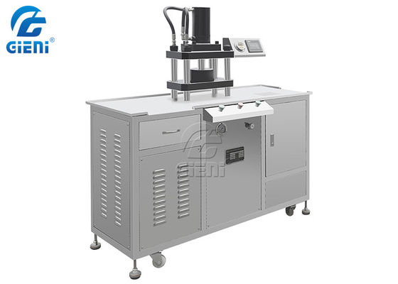 Harga yang bagus 14mpa Table Eyeshadow Compact Powder Pressing Machine Mengemudi Hidrolik on line